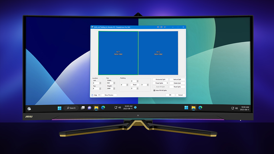Как выбрать монитор с функцией разделения экрана
